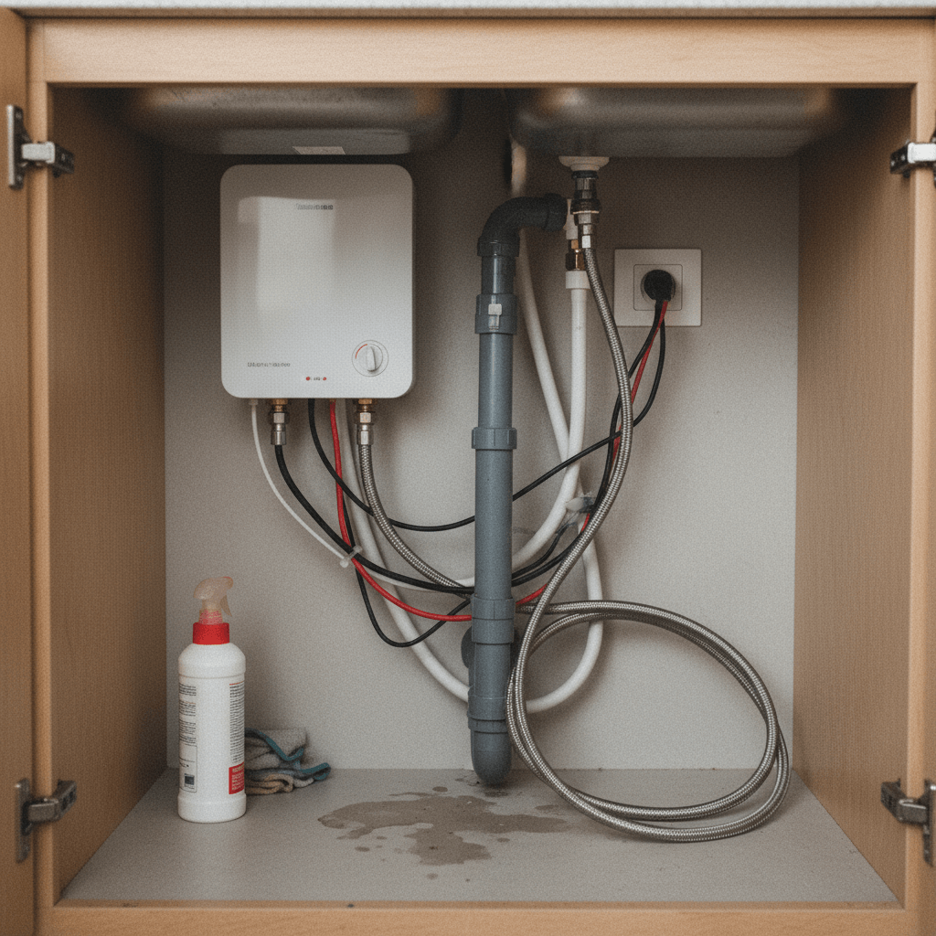 Durchlauferhitzer Installation