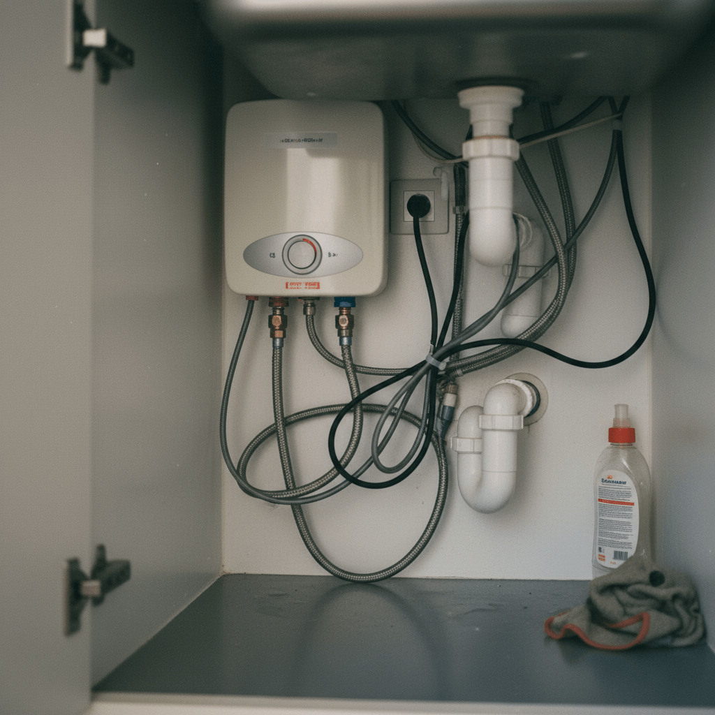 Durchlauferhitzer Installation